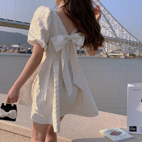 リバーシブルリボンワンピース